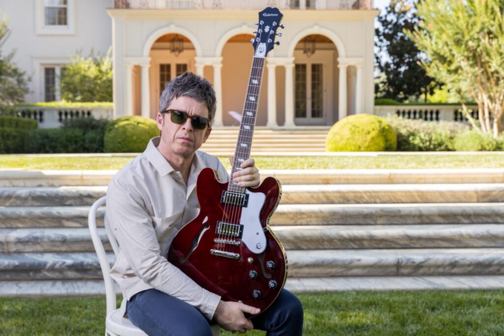 Noel Gallaghers Collection Of Epiphone Guitars To Go On Display