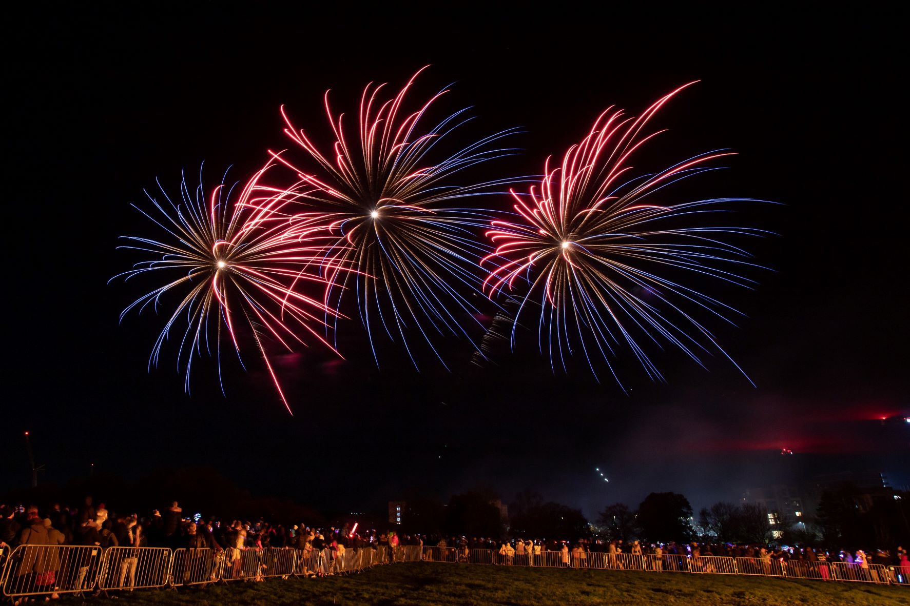 Fireworks light up Harlow town park as town marks 75th birthday Essex