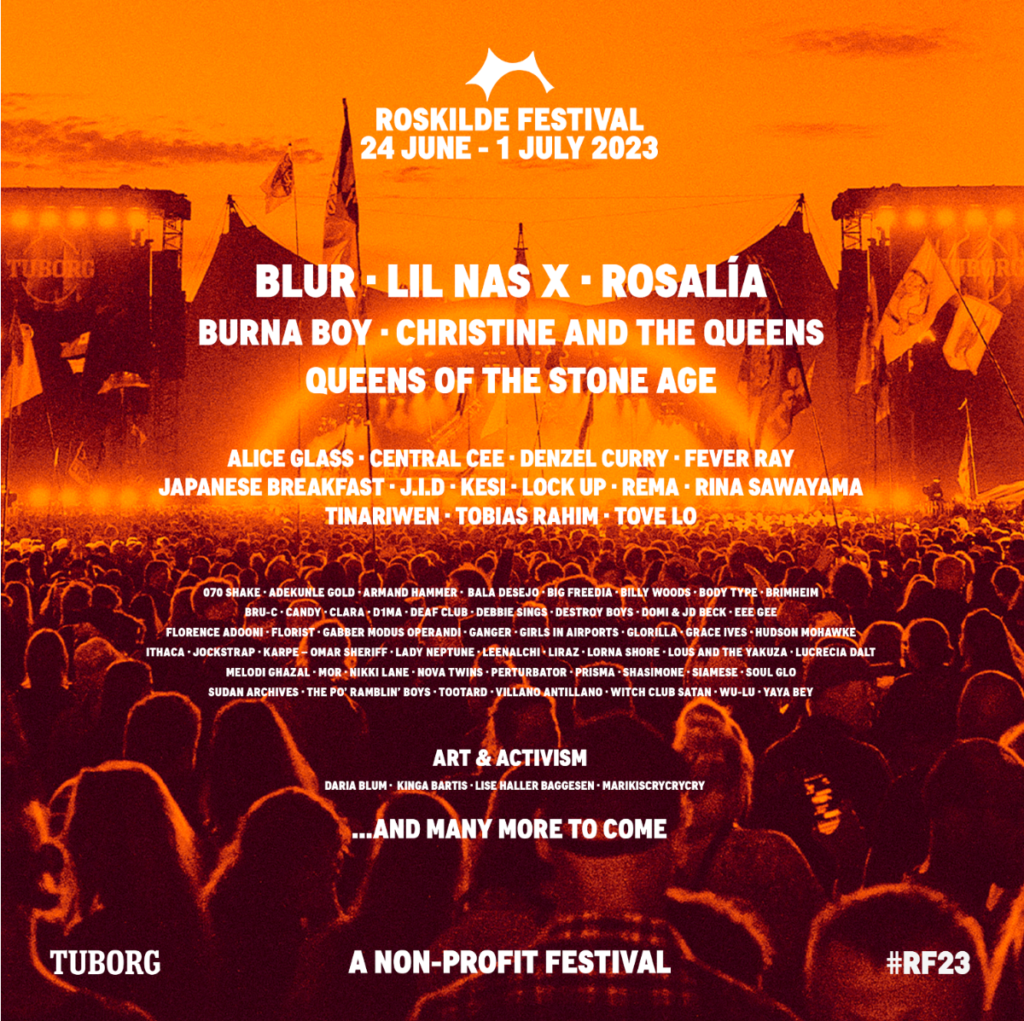 Rosalía, Lil Nas X, Fever Ray and more to play Roskilde Festival 2023