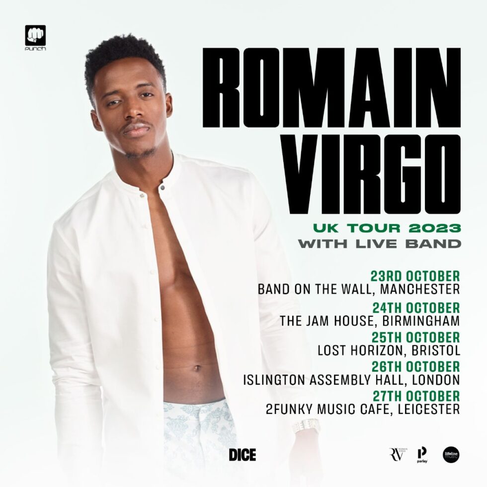 Romain Virgo announces UK tour Essex Magazine