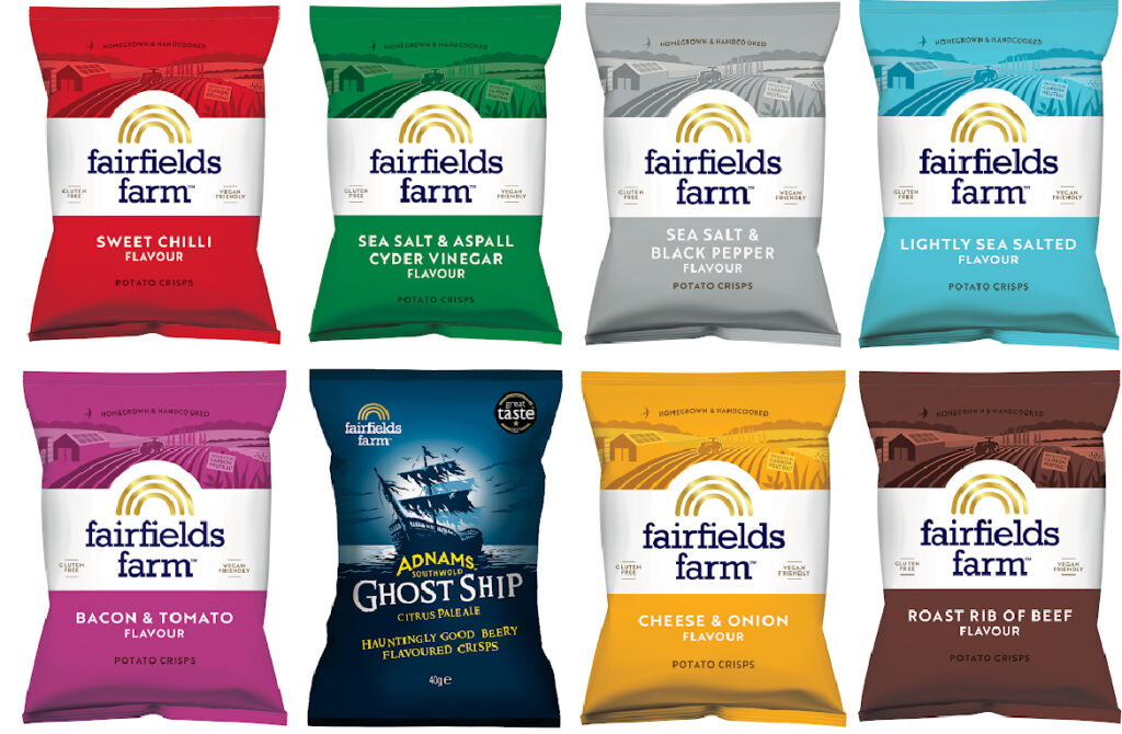 Fairfields Farm Crisps Unveils New Look Packaging for Award-Winning ...